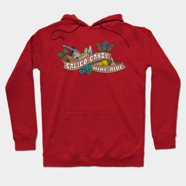 Calico Candy Mine Ride Hoodie by SkprNck